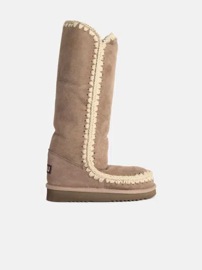 Mou 'eskimo 40' Mole Suede Ankle Boots In Multi