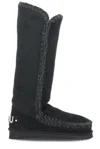 Mou Eskimo 40 Rhinestone Logo Boots In Multi