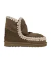 Mou Eskimo 18 Ankle Boots In Green