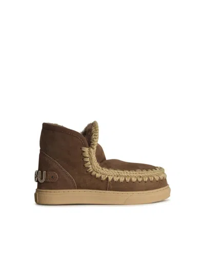 Mou Eskimo In Suede Beige