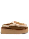 Mou Eskimo Bold Slippers In Brown