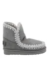 Mou Eskimo Booties In Gray