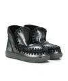 Mou Gray Ankle Boots Girl In Black