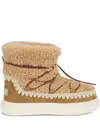 Mou Eskimo Sneaker Bold Scoub Lace In Brown