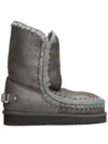 Mou Eskimo Boots In Grey