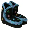 Mou Eskimo Boots With Stars In Nero