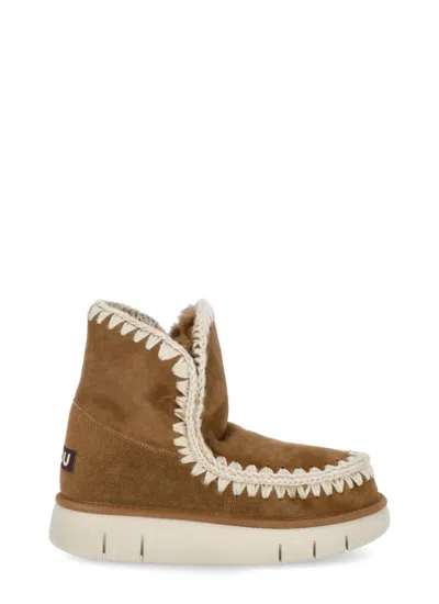 Mou Eskimo Bounce 18 Boots In Brown