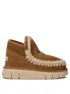 Mou Eskimo Camel Sneakers In Cog Cognac
