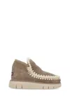 Mou Eskimo Bounce Sneaker Boots In Brown