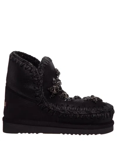 Mou Eskimo Crystal Stars Ankle Boots