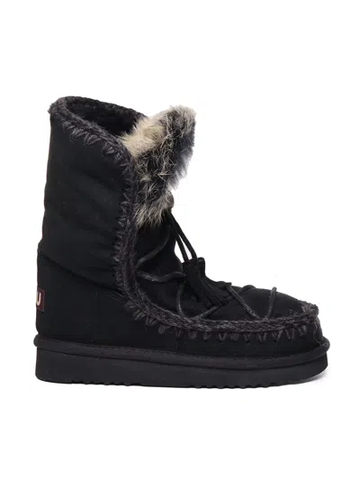 Mou Eskimo Dream Boots In Black
