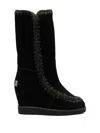 Mou Eskimo French Toe Boot In Black