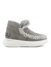 MOU ESKIMO JOGGER IN GREY SHEEPSKIN