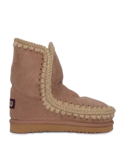Mou Eskimo Kid Suede In Pink