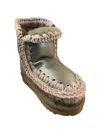 Mou Eskimo Leather Ankle Boots In Multi