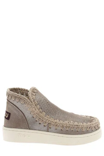 Mou Eskimo 35mm Boots In Beige