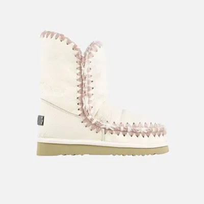 Mou Eskimo Overtstitching In White