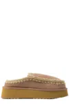 Mou Eskimo Platform Clogs In Camel