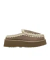Mou Clog Eskimo Slippers In Green