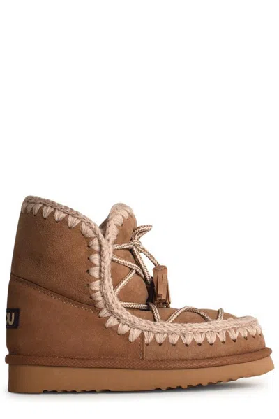 Mou Eskimo 'scoubidoo' In Brown Leather