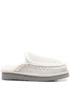 Mou Eskimo Slippers In Grey