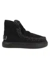 Mou Eskimo Sneaker Bold Glit.logo In Black