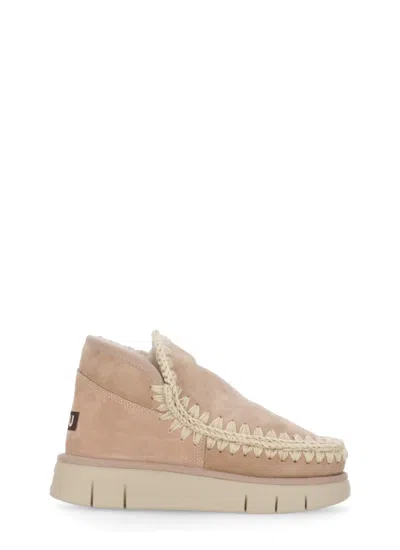 Mou Eskimo Bounce Boots In Pink