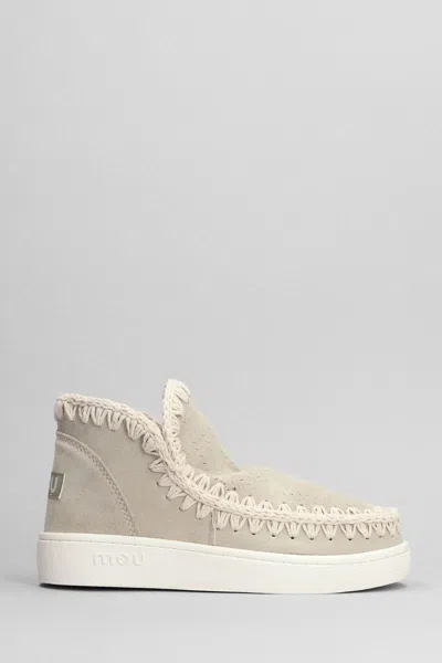 Mou Eskimo Sneaker Low Heels Ankle Boots
