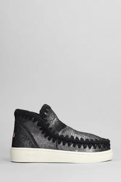 MOU MOU ESKIMO SNEAKER LOW HEELS ANKLE BOOTS