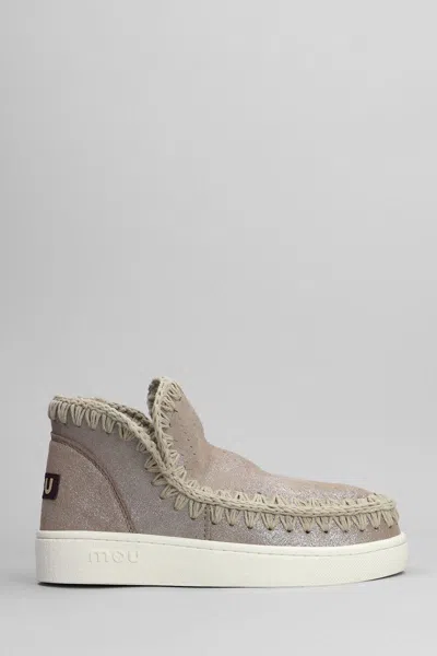 MOU MOU ESKIMO SNEAKER LOW HEELS ANKLE BOOTS