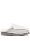 Mou Eskimo Slippers In Beige