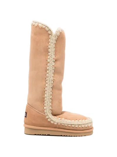 Mou Eskimo Suede Boots In Multi