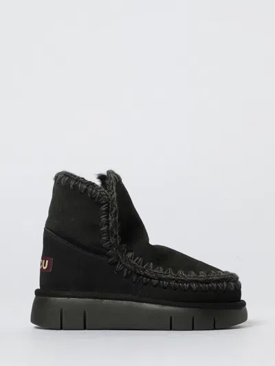 Mou Flat Ankle Boot  Woman Color Black