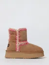 Mou Flat Ankle Boot  Woman Color Brown In Brown