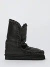 Mou Flat Ankle Boot  Woman Color Grey In Gray