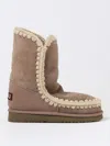 MOU FLAT ANKLE BOOTS MOU WOMAN COLOR BEIGE,419823022