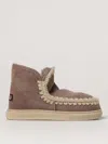 Mou Flat Ankle Boots  Woman Color Beige