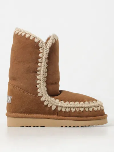 Mou 20mm Eskimo 24 Shearling Boots In Brown