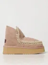 Mou Flat Ankle Boots  Woman Color Camel