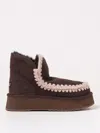 MOU FLAT ANKLE BOOTS MOU WOMAN COLOR COFFEE,G05710132