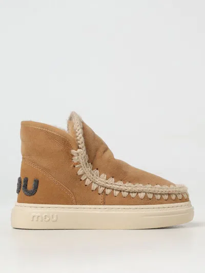 Mou Flat Ankle Boots  Woman Color Earth In Earth