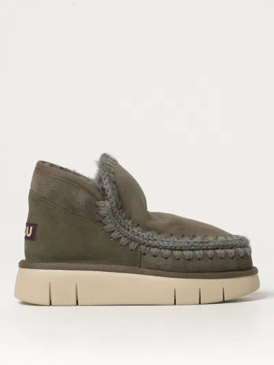 Mou Eskimo Bounce Sneaker In Green
