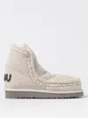 Mou Eskimo 18 Glitter Logo In Ivory