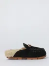 Mou Winter Bio Big Logo Letter Slides In Black