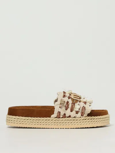 Mou Flache Sandalen  Damen Farbe Beige