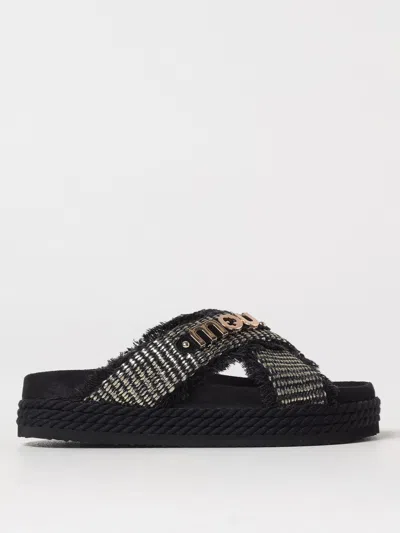 MOU FLAT SANDALS MOU WOMAN COLOR BLACK,G78645002