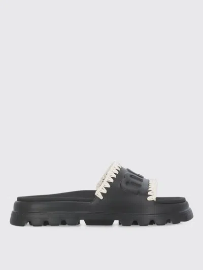 Mou Flat Sandals  Woman Color Black