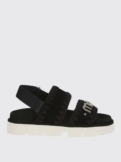 Mou Flat Sandals  Woman Color Black