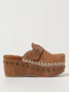 Mou Flat Sandals  Woman Color Brown