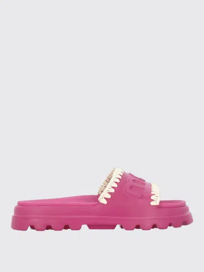 MOU FLAT SANDALS MOU WOMAN COLOR FUCHSIA,H11655007